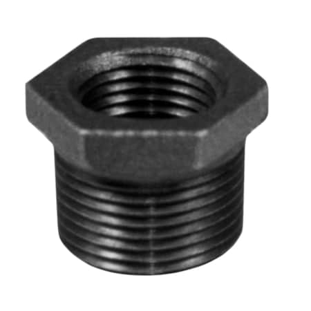 1 X 1/4 BLACK HEX BUSHING